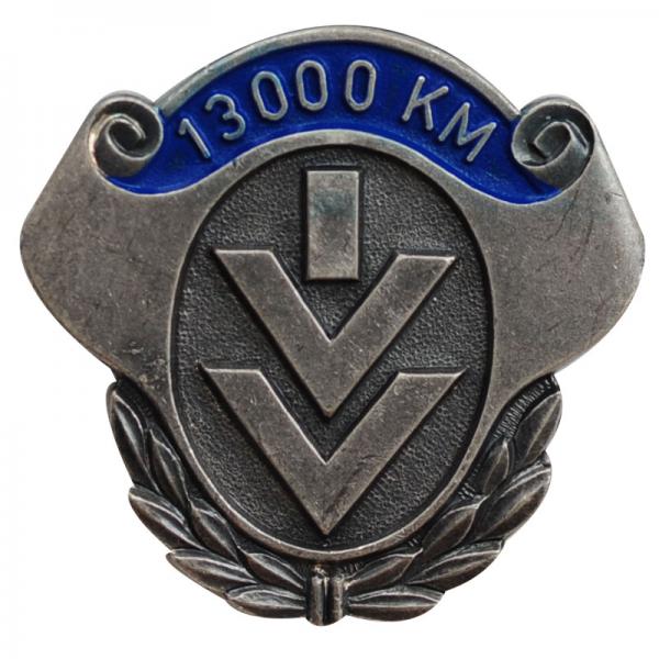 IVV-Brustabzeichen 13000km