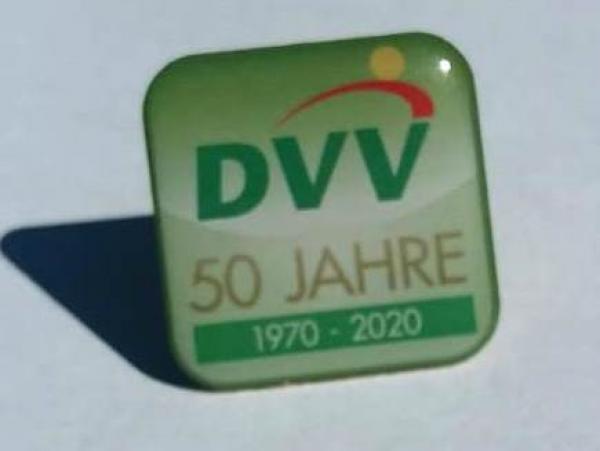Pin 50 Jahre DVV